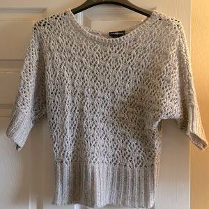 Shimmer Gray Sweater